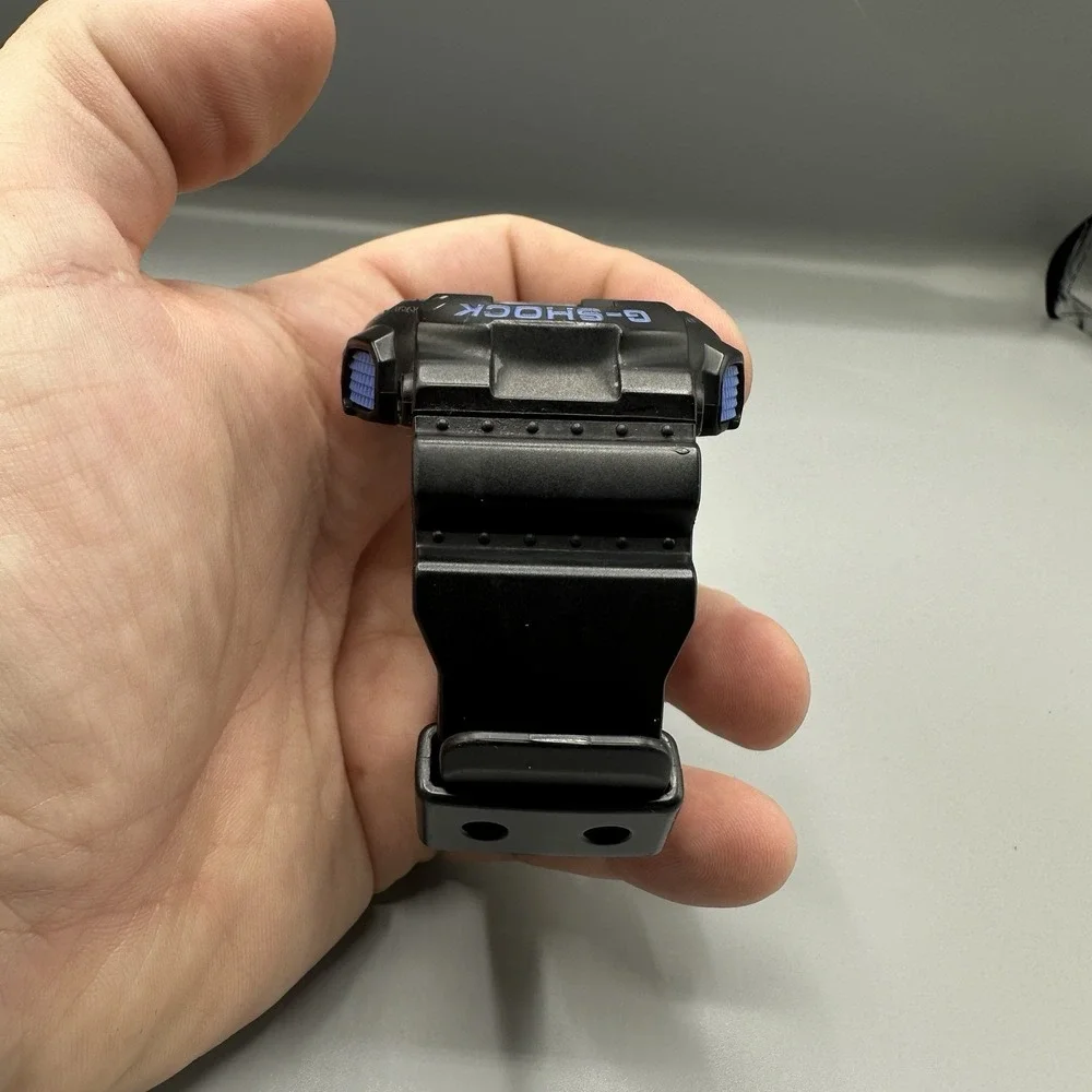 Casio G-Shock GD-120N Black & Blue Negative Display Men's Digital Watch Working